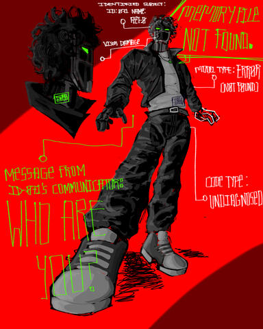 Human example art